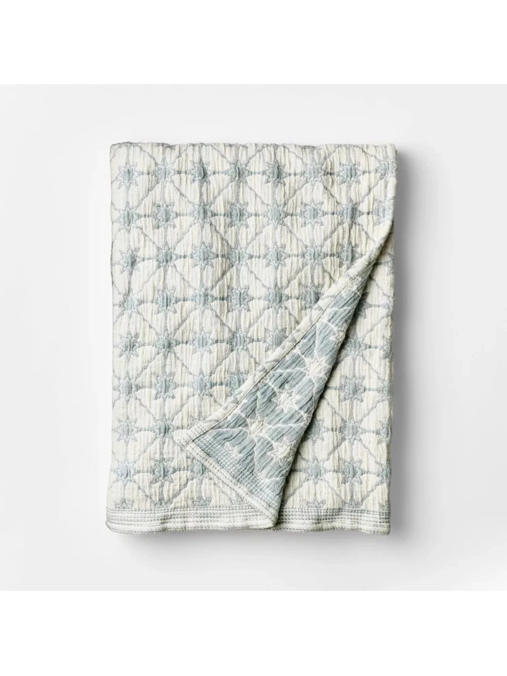 50"X60" Cotton Textured Throw - Threshold designed with Studio McGee